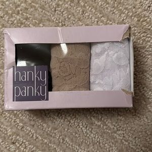 Hanky Panky signature Lace 3-pack Thong
